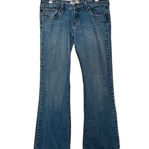 VINTAGE ABERCROMBIE & FITCH JEANS SIZE 10 Y2K BOOTCUT DENIM